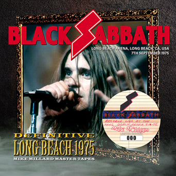 BLACK SABBATH / DEFINITIVE LONG BEACH 1975 MIKE MILLARD MASTER TAPES (2CD)