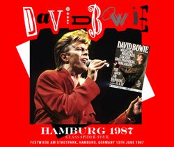 DAVID BOWIE / HAMBURG 1987 (2CDR+1DVDR)