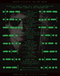 ROGER WATERS / RADIO K.A.O.S. ON THE ROAD (2CD+3CDR) – Music