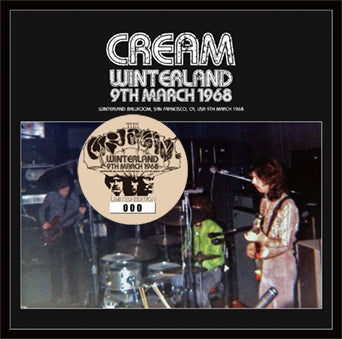 CREAM / WINTERLAND 9TH MARCH 1968 (1CD)