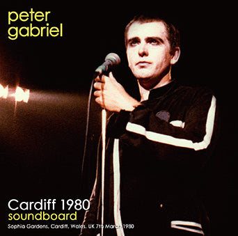 PETER GABRIEL / CARDIFF 1980 SOUNDBOARD (2CDR)