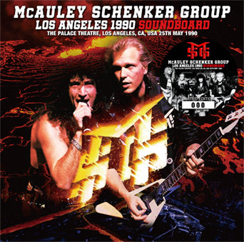 MCAULEY SCHENKER GROUP / LOS ANGELES 1990 SOUNDBOARD (1CD)