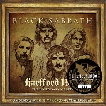 BLACK SABBATH / HARTFORD 1980 THE LEGENDARY MASTER (2CD)