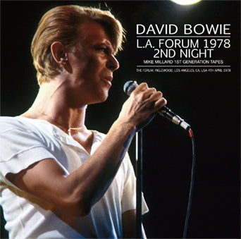 DAVID BOWIE / L.A. FORUM 1978 2ND NIGHT MIKE MILLARD 1ST GENERATION TAPES (2CD)