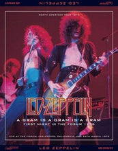 Load image into Gallery viewer, LED ZEPPELIN / A GRAM IS A GRAM IS A GRAM FIRST NIGHT IN THE FORUM 1975 (3CD)

