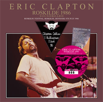 ERIC CLAPTON / ROSKILDE 1986 SOUNDBOARD (2CD+1DVD)