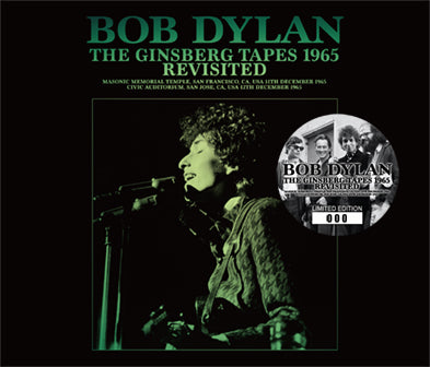 BOB DYLAN / THE GINSBERG TAPES 1965 REVISITED (4CD)
