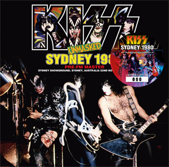 KISS / SYDNEY 1980 PRE-FM MASTER (2CD+1DVDR)