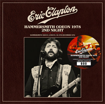 ERIC CLAPTON / HAMMERSMITH ODEON 1978 2ND NIGHT MASTER CASSETTE (2CD)