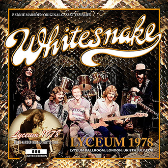 WHITESNAKE / LYCEUM 1978 (1CD)