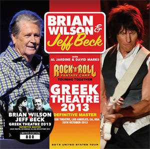 JEFF BECK & BRIAN WILSON / GREEK THEATRE 2013 DEFINITIVE MASTER (2CD+2DVDR)