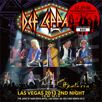 DEF LEPPARD / LAS VEGAS 2013 2ND NIGHT IEM MIX (2CD)