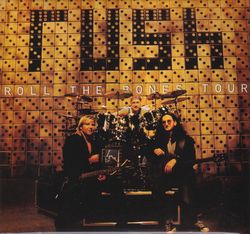 RUSH / ROLL THE BONES TOUR Paper jacket (2CD)