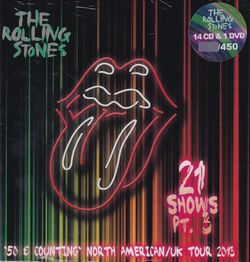 THE ROLLING STONES / 21 SHOWS PT.3 (14CD+1DVD BOX)