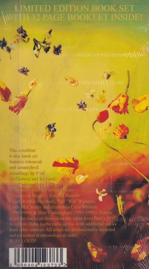 PAUL McCARTNEY / LUMPY TROUSERS (4CD BOOK)