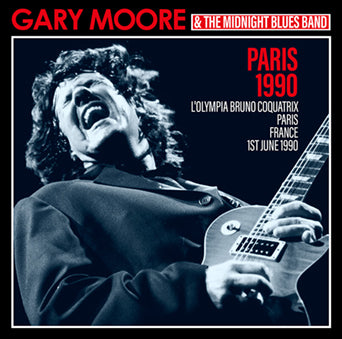 GARY MOORE & THE MIDNIGHT BLUES BAND / PARIS 1990 (2CDR)