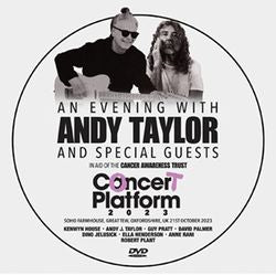 ANDY TAYLOR / AN EVENING WITH ANDY TAYLOR & SPECIAL GUESTS CONCERT PLATFORM 2023 (2DVDR)