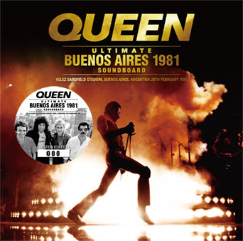 QUEEN / ULTIMATE BUENOS AIRES 1981 SOUNDBOARD (2CD)