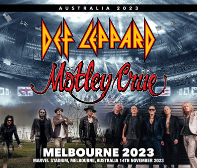 MOTLEY CRUE / DEF LEPPARD / MELBOURNE 2023 (4CDR)