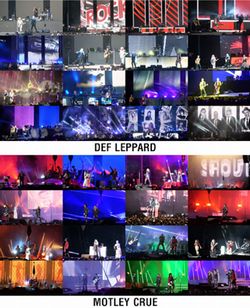 MOTLEY CRUE / DEF LEPPARD / SYDNEY 2023 THE VIDEO (2DVDR)