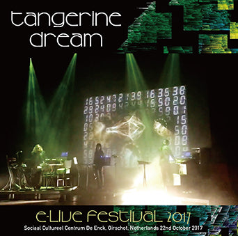 TANGERINE DREAM / E-LIVE FESTIVAL 2017 (2CDR)