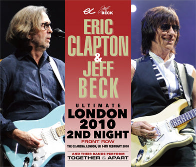 ERIC CLAPTON & JEFF BECK / ULTIMATE LONDON 2010 2ND NIGHT FRONT ROW (3CD)