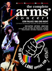 A.R.M.S. ERIC CLAPTON, JEFF BECK & JIMMY PAGE / THE COMPLETE ARMS CONCERT COW PALACE 1983 2ND NIGHT (2DVDR)