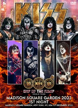 KISS / MADISON SQUARE GARDEN 2023 1ST NIGHT (2DVDR)