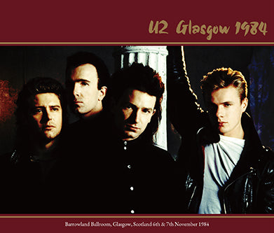 U2 / GLASGOW 1984 (4CDR)