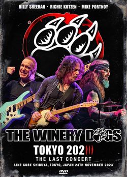 THE WINERY DOGS / TOKYO 2023 THE LAST CONCERT (1DVDR)