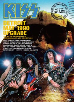 KISS / DETROIT MAY 1990 UPGRADE PRO-SHOT (1DVDR)