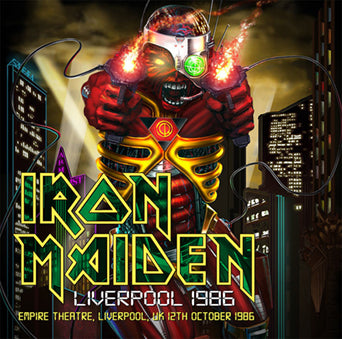 IRON MAIDEN / LIVERPOOL 1986 (2CDR)