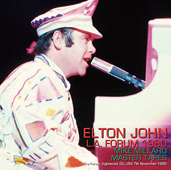 ELTON JOHN / L.A. FORUM 1980 MIKE MILLARD MASTER TAPES (2CDR)