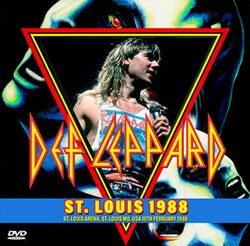 DEF LEPPARD / ST. LOUIS 1988 (2DVDR)