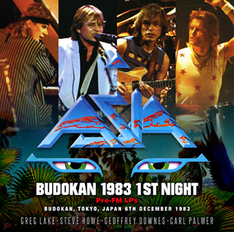 ASIA / BUDOKAN 1983 1ST NIGHT Pre-FM LPs (1CDR)