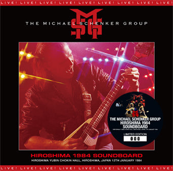 THE MICHAEL SCHENKER GROUP / HIROSHIMA 1984 SOUNDBOARD (2CD)