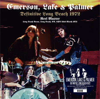 EMERSON, LAKE & PALMER / DEFINITIVE LONG BEACH 1972 REEL MASTER (2CD)