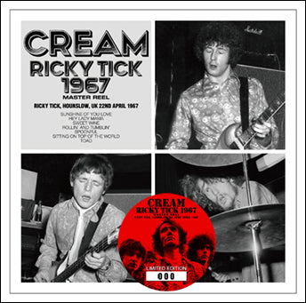 CREAM / RICKY TICK 1967 MASTER REEL (1CD)