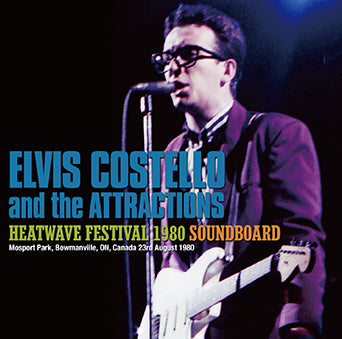 ELVIS COSTELLO & THE ATTRACTIONS / HEATWAVE FESTIVAL 1980 SOUNDBOARD (1CDR)