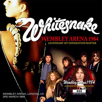 WHITESNAKE / WEMBLEY ARENA 1984 LEGENDARY 1ST GENERATION MASTER (2CD)