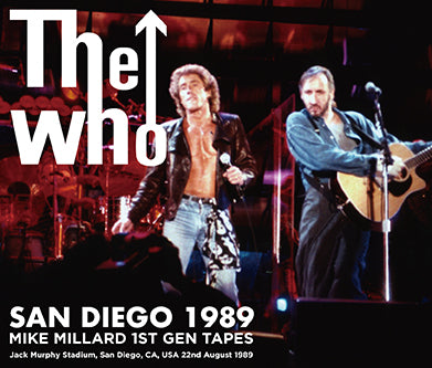 THE WHO / SAN DIEGO 1989 MIKE MILLARD 1ST GEN TAPES (3CDR)