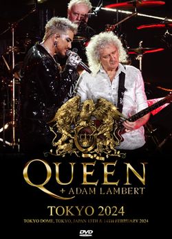 QUEEN + ADAM LAMBERT / TOKYO 2024 (2DVDR)