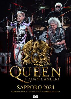 QUEEN + ADAM LAMBERT / SAPPORO 2024 (2DVDR)