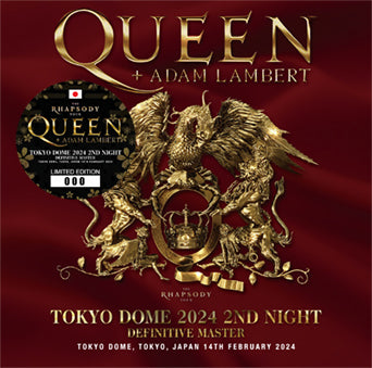 QUEEN + ADAM LAMBERT / TOKYO DOME 2024 2ND NIGHT DEFINITIVE MASTER (2CD)