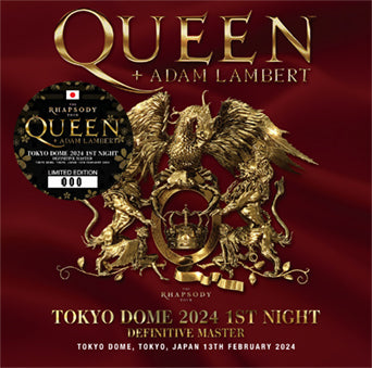 QUEEN + ADAM LAMBERT / TOKYO DOME 2024 1ST NIGHT DEFINITIVE MASTER (2CD)