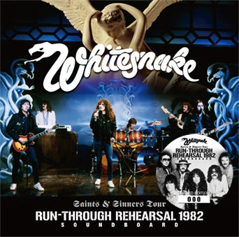 WHITESNAKE / RUN-THROUGH REHEARSAL 1982 SOUNDBOARD (1CD)