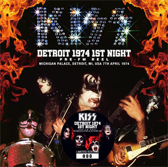 KISS / DETROIT 1974 1ST NIGHT: PRE-FM REEL (1CD+1DVDR)