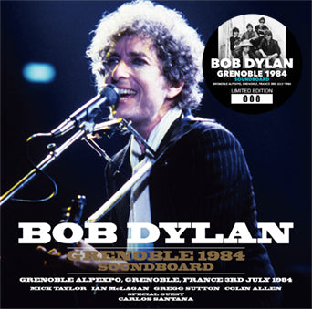 BOB DYLAN / GRENOBLE 1984: SOUNDBOARD (2CD) – Music Lover Japan