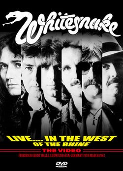 WHITESNAKE / LIVE... IN THE WEST OF THE RHINE THE VIDEO PRO SHOT (1DVDR)