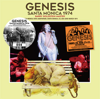 GENESIS / SANTA MONICA 1974 Barry Goldstein Master (1CD)